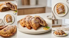 Calzoncelli di castagne campani: sfoglia sottile e cuore cremoso al cioccolato